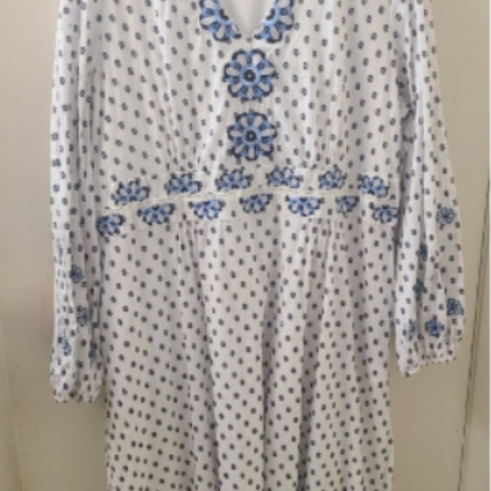 Boden • Flossie Embroidered Midi Dress 18
